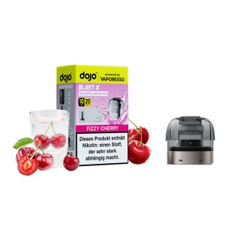 Vaporesso - Dojo Blast X Pod - Nachfüllbehälter Fizzy Cherry 10ml/20mg