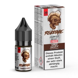 Revoltage Tobacco Silver NicSalt 10ml 20mg