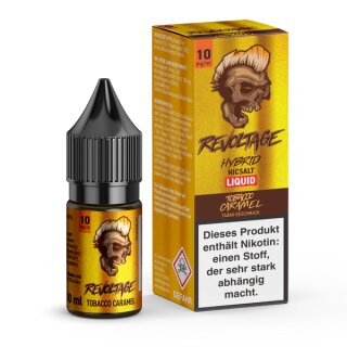 Revoltage Tobacco Caramel NicSalt 10ml 10mg