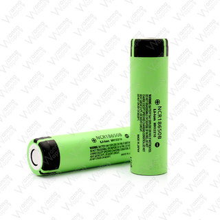 Panasonic NCR18650B 3.6V 3400mAh flat top