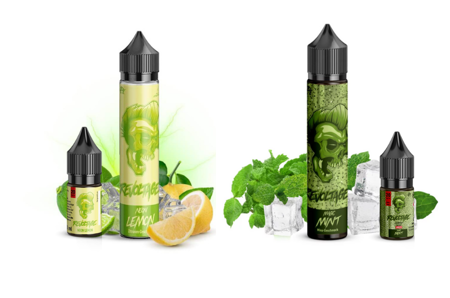 Revoltage Magic Mint und Neon Lemon